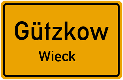 Straßenverzeichnis Gützkow Wieck