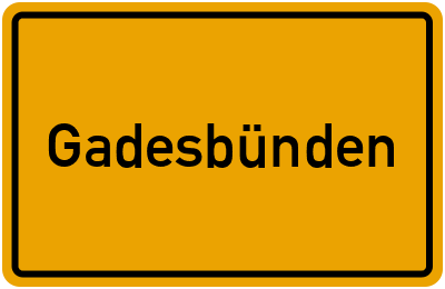 Gadesbünden in Niedersachsen