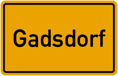Gadsdorf in Brandenburg erkunden