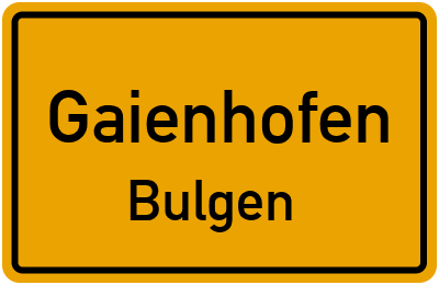 Straßenverzeichnis Gaienhofen Bulgen