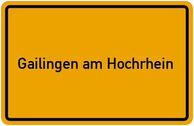 Gailingen am Hochrhein in Baden-Württemberg erkunden