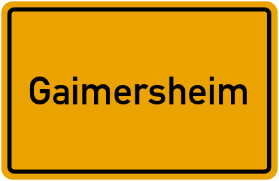 Gaimersheim in Bayern