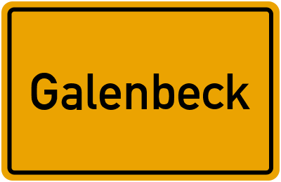 Galenbeck in Mecklenburg-Vorpommern