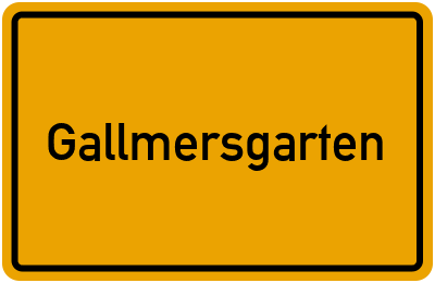 onlinestreet Branchenbuch für Gallmersgarten