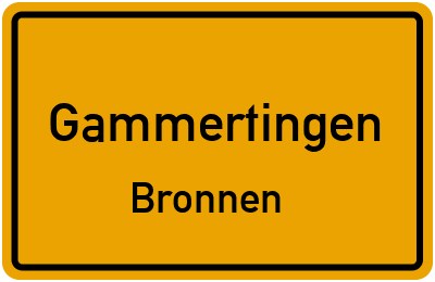 Straßenverzeichnis Gammertingen Bronnen
