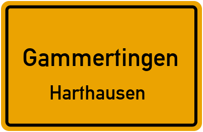 Straßenverzeichnis Gammertingen Harthausen