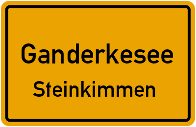 Straßenverzeichnis Ganderkesee Steinkimmen