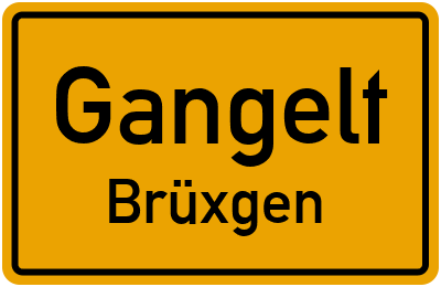 Straßenverzeichnis Gangelt Brüxgen