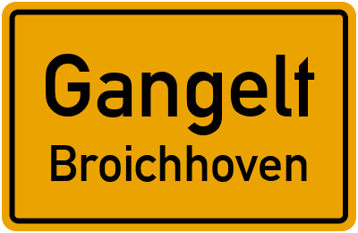 Straßenverzeichnis Gangelt Broichhoven