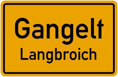 Straßenverzeichnis Gangelt Langbroich