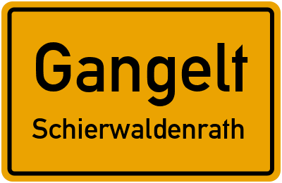 Straßenverzeichnis Gangelt Schierwaldenrath