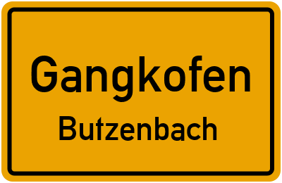 Straßenverzeichnis Gangkofen Butzenbach