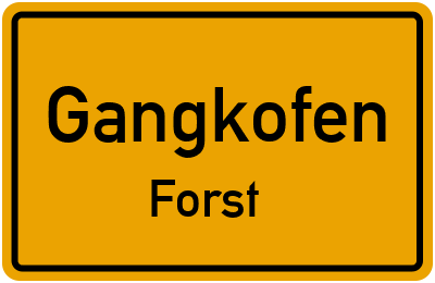 Straßenverzeichnis Gangkofen Forst