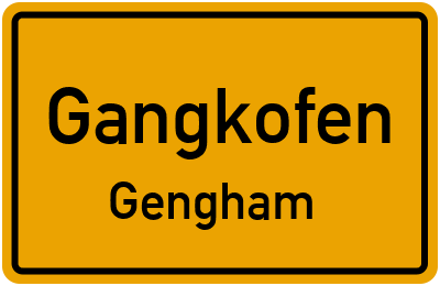 Straßenverzeichnis Gangkofen Gengham