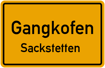 Straßenverzeichnis Gangkofen Sackstetten