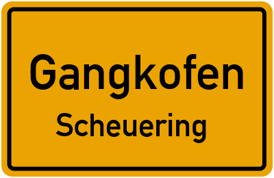 Straßenverzeichnis Gangkofen Scheuering