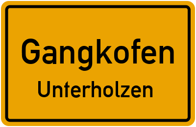 Straßenverzeichnis Gangkofen Unterholzen