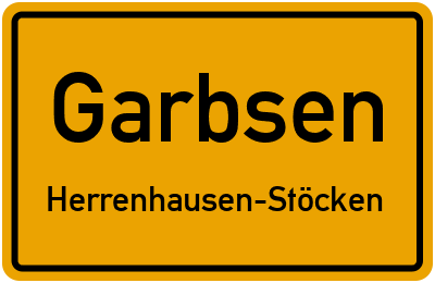 Straßenverzeichnis Garbsen Herrenhausen-Stöcken
