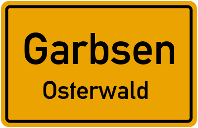 Straßenverzeichnis Garbsen Osterwald