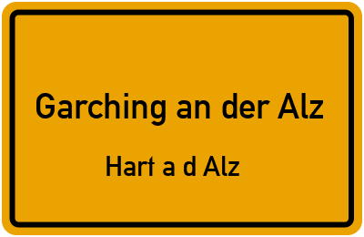 Straßenverzeichnis Garching an der Alz Hart a.d.Alz