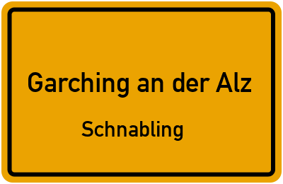 Straßenverzeichnis Garching an der Alz Schnabling