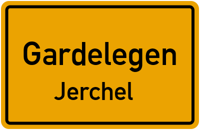 Straßenverzeichnis Gardelegen Jerchel