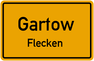 Straßenverzeichnis Gartow Flecken