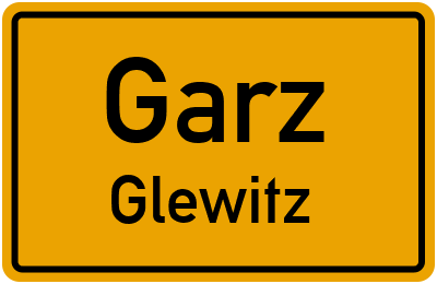 Straßenverzeichnis Garz Glewitz