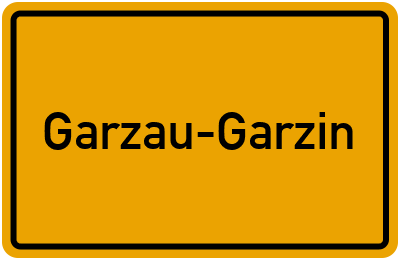 Branchenbuch Garzau-Garzin, Brandenburg