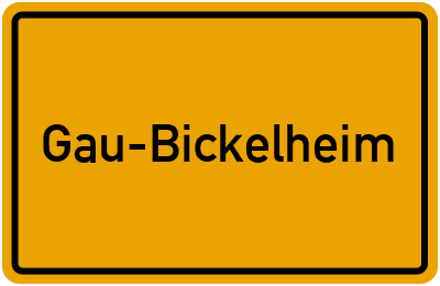Gau-Bickelheim in Rheinland-Pfalz
