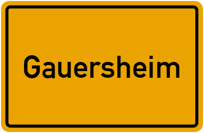 Gauersheim in Rheinland-Pfalz