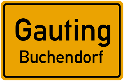 Straßenverzeichnis Gauting Buchendorf