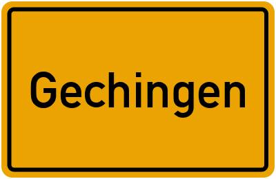 Gechingen in Baden-Württemberg