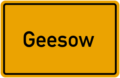 Geesow in Brandenburg