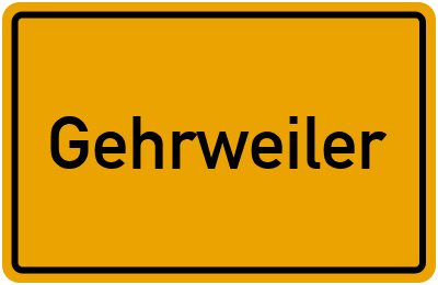 onlinestreet Branchenbuch für Gehrweiler
