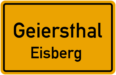 Straßenverzeichnis Geiersthal Eisberg