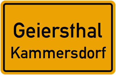Straßenverzeichnis Geiersthal Kammersdorf