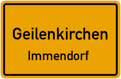 Straßenverzeichnis Geilenkirchen Immendorf