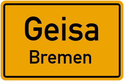 Straßenverzeichnis Geisa Bremen