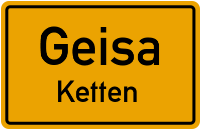 Straßenverzeichnis Geisa Ketten