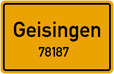 78187 Geisingen
