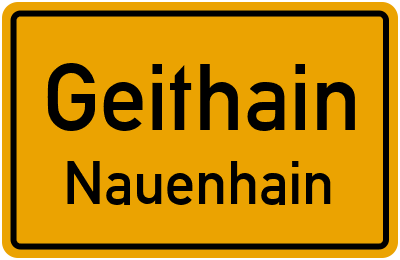 Straßenverzeichnis Geithain Nauenhain