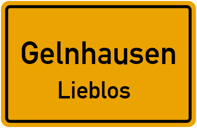 Straßenverzeichnis Gelnhausen Lieblos