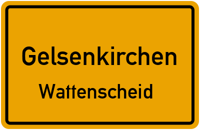 Straßenverzeichnis Gelsenkirchen Wattenscheid