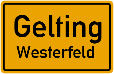 Straßenverzeichnis Gelting Westerfeld