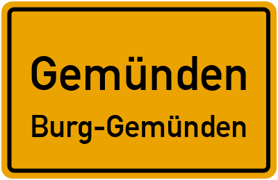 Straßenverzeichnis Gemünden Burg-Gemünden