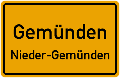 Straßenverzeichnis Gemünden Nieder-Gemünden