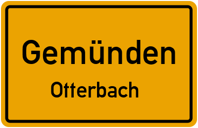 Straßenverzeichnis Gemünden Otterbach