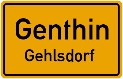 Straßenverzeichnis Genthin Gehlsdorf