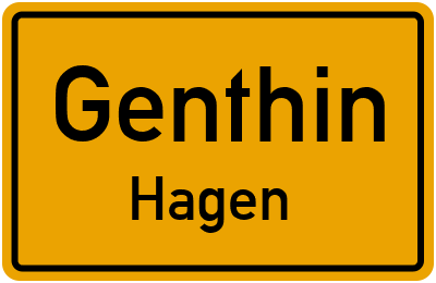 Straßenverzeichnis Genthin Hagen